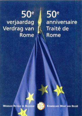 België 2 euro 2007 Verdrag van Rome BU in blister