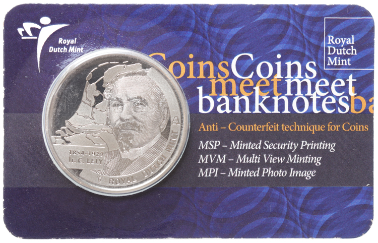 naaimachine Fantasierijk Gevestigde theorie Coins meet banknotes Penning 2010 Coincard - Theo Peters Numismatiek &  Filatelie B.V.