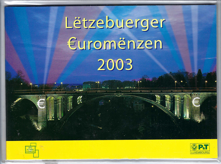 BU set Luxemburg 2003 II post editie