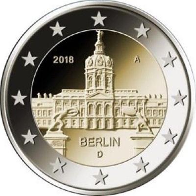 Duitsland 2 euro 2018 Berlin: Charlottenburg UNC