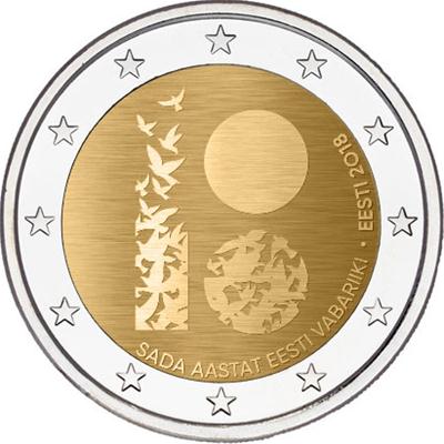 Estland 2 euro 2018 Republiek UNC