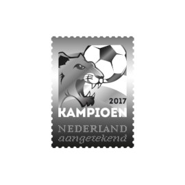 Zilveren Postzegel onze Oranjeleeuwinnen kampioen 2017