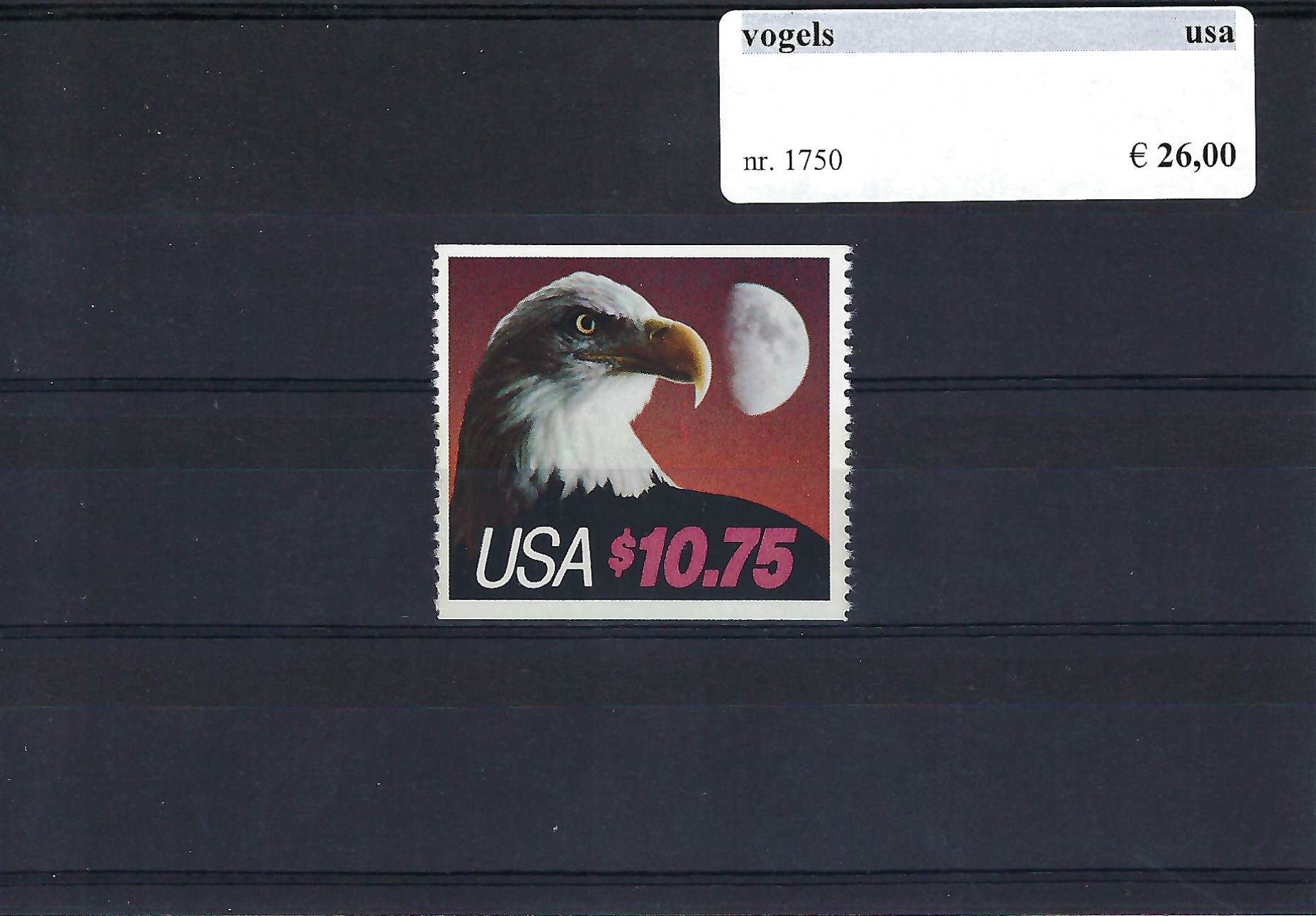 Themazegels Vogels U.S.A. nr. 1750