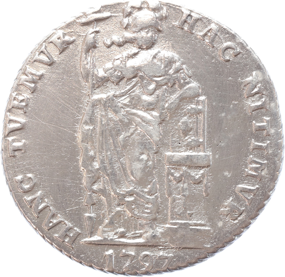 Holland. 1 Gulden. 1797/96 HOL/WESTFR