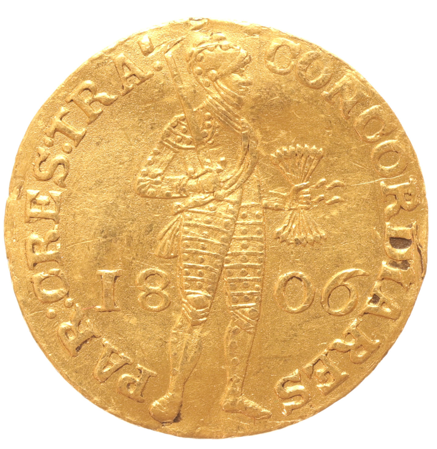 Koninkrijk Holland Gouden dukaat 1806b