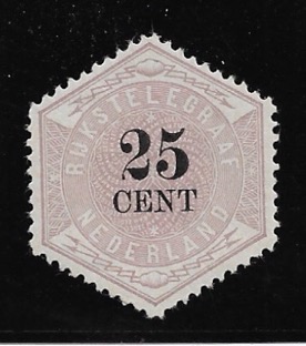 Nederland NVPH nr. TG7 Telegramzegels 1877-1903 ongebruikt