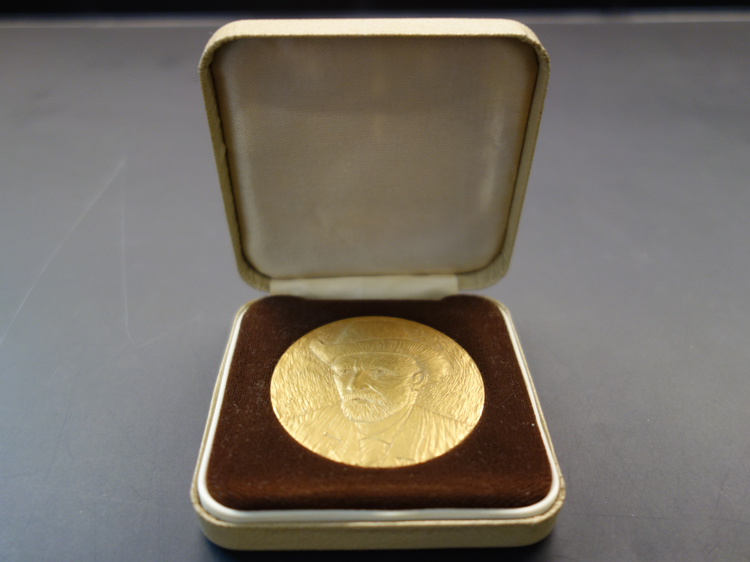 Penning brons Vincent van Gogh Museum - Theo Peters Numismatiek \u0026 Filatelie  B.V.