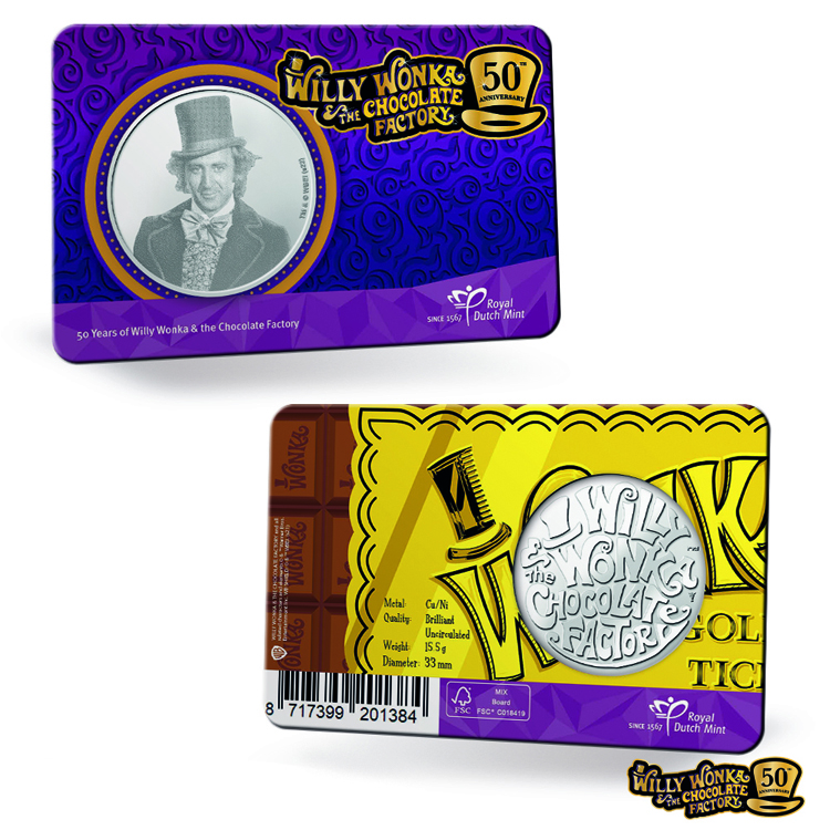 Willy Wonka Coincard 2021