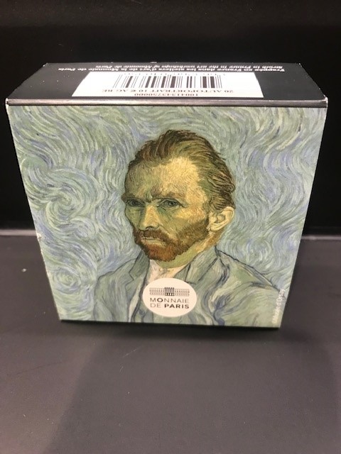 Van Gogh Zelfportret 10 euro Frankrijk 2021 Proof