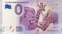 0 Euro biljet Duitsland 2018 - Allwetterzoo Münster