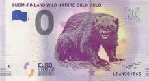 images/productimages/small/0-euro-biljet-finland-2019-wild-nature-gulo-gulo.jpg