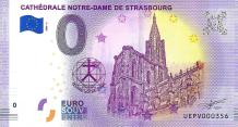 0 Euro biljet Frankrijk 2020 - Cathédrale Notre-Dame de Strasbourg