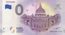 0 Euro biljet Vaticaan 2018 - Vaticano