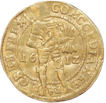 Friesland Nederlandse dukaat goud 161Z