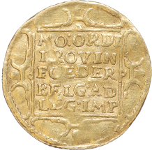 Friesland Nederlandse dukaat goud 161Z