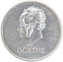 Germany Weimar Goethe 5 Mark silver 1932G XF/AU