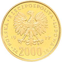 Poland 2000 Zloty 1977