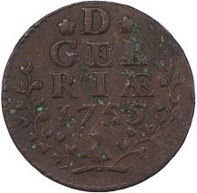Gelderland Duit 1755