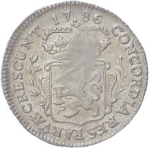 Zeeland Eighth ducat silver 1786