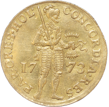 Holland Nederlandse dukaat goud 1773