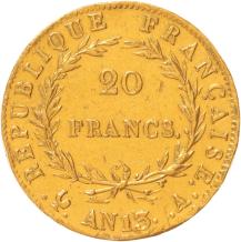 France 20 francs AN13