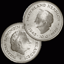10 gulden zilver 1970 proof