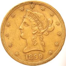 USA 10 Dollars 1899