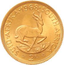 South Africa 2 Rand 1968