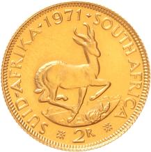 South Africa 2 Rand 1971