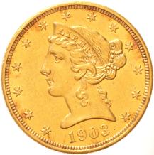 USA 5 Dollars 1903