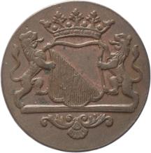 Utrecht city Duit 1790