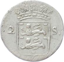 West Friesland Double Penny 1726