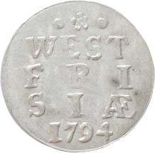 West Friesland Double Stiver 1794