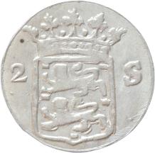 West Friesland Double Stiver 1794