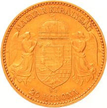 Hungary 20 Korona 1893