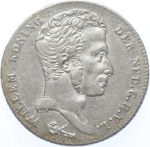 Nederlands Indië 1 gulden 1821 pr-