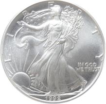 USA Eagle 1992 1 ounce silver