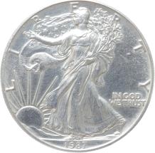 USA Eagle 1987 1 ounce silver