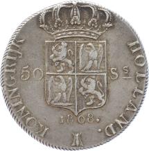 Koninkrijk Holland 50 Stuiver 1808