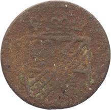 Groningen provincie Duit 1674