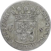 Holland Scheepjesschelling 1753