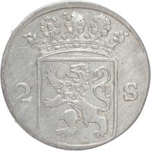 Holland Dubbele wapenstuiver 1772