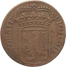 Overijssel Duit 1741
