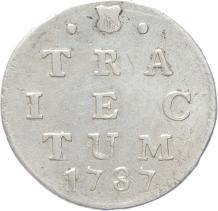 Utrecht Dubbele wapenstuiver 1787