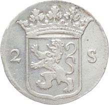 Utrecht Dubbele wapenstuiver 1787