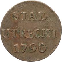 Utrecht-stad Duit 1790