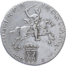 Gelderland Dukaton or silver rider 1792