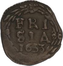 Friesland Duit 1653