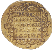 Utrecht Nederlandse dukaat goud 1743