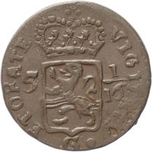 Bataafse Republiek Duit 1805/